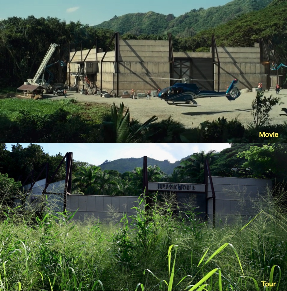 Jurassic World Filming Location - Kualoa Ranch Indominus Rex Paddock