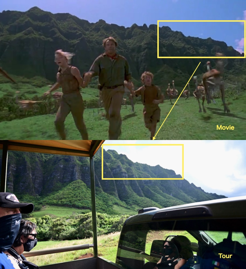 Jurassic Park Filming Location - Kualoa Ranch Ka'a'wa Valley