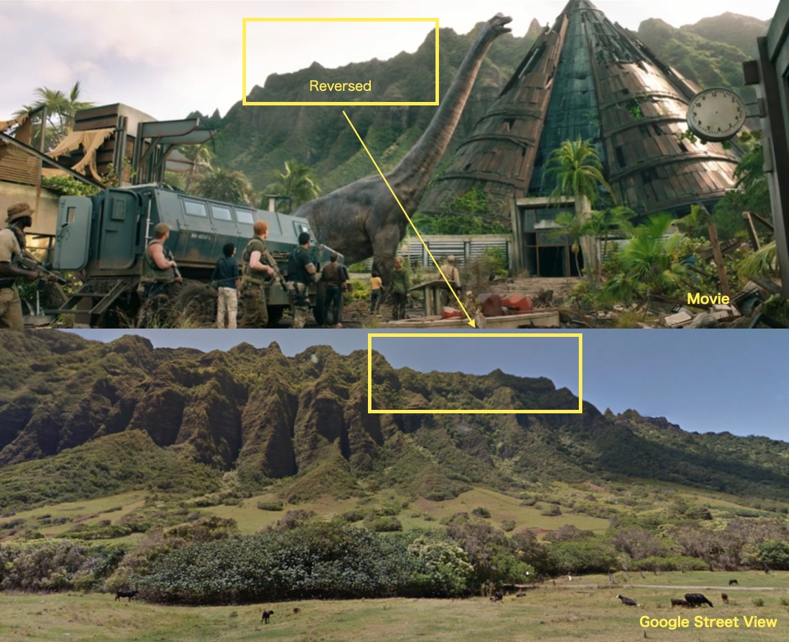 Jurassic World Filming Location - Kualoa Ranch Ka'a'awa Valley