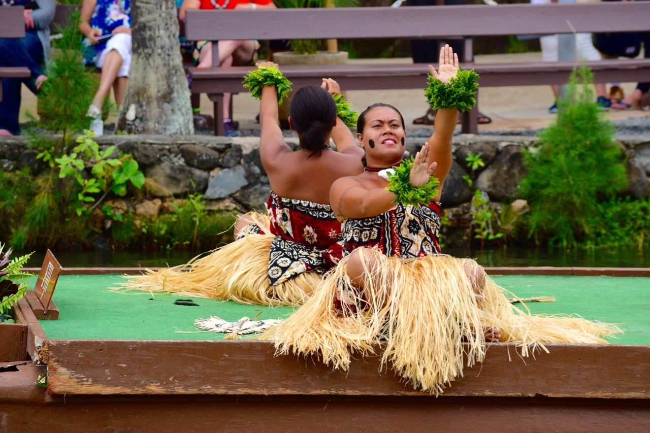 Polynesian Cultural Center - Canoe Show