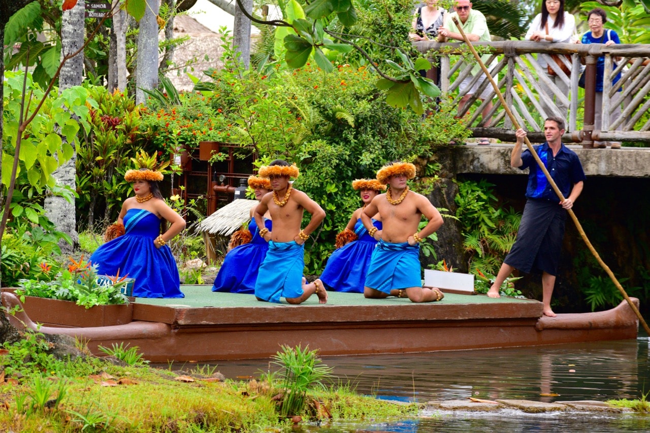 Polynesian Cultural Center - Canoe Show