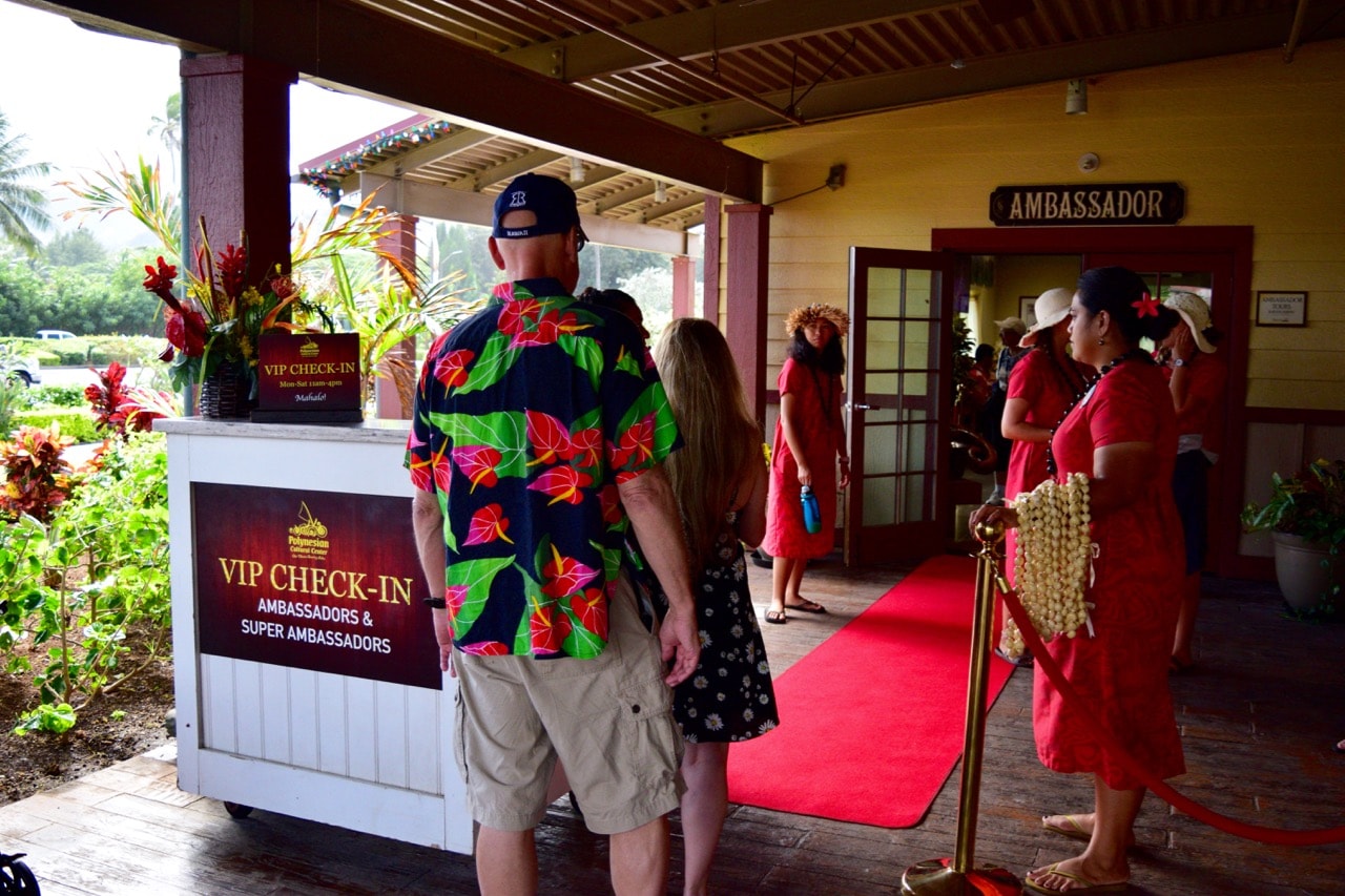 Polynesian Cultural Center - VIP Check In
