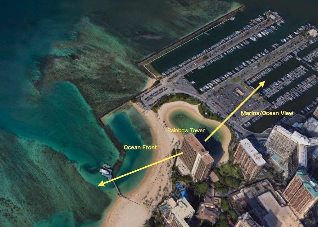 Hilton Hawaiian Village Rainbow Tower - Ocean Front vs Marina/Ocean View